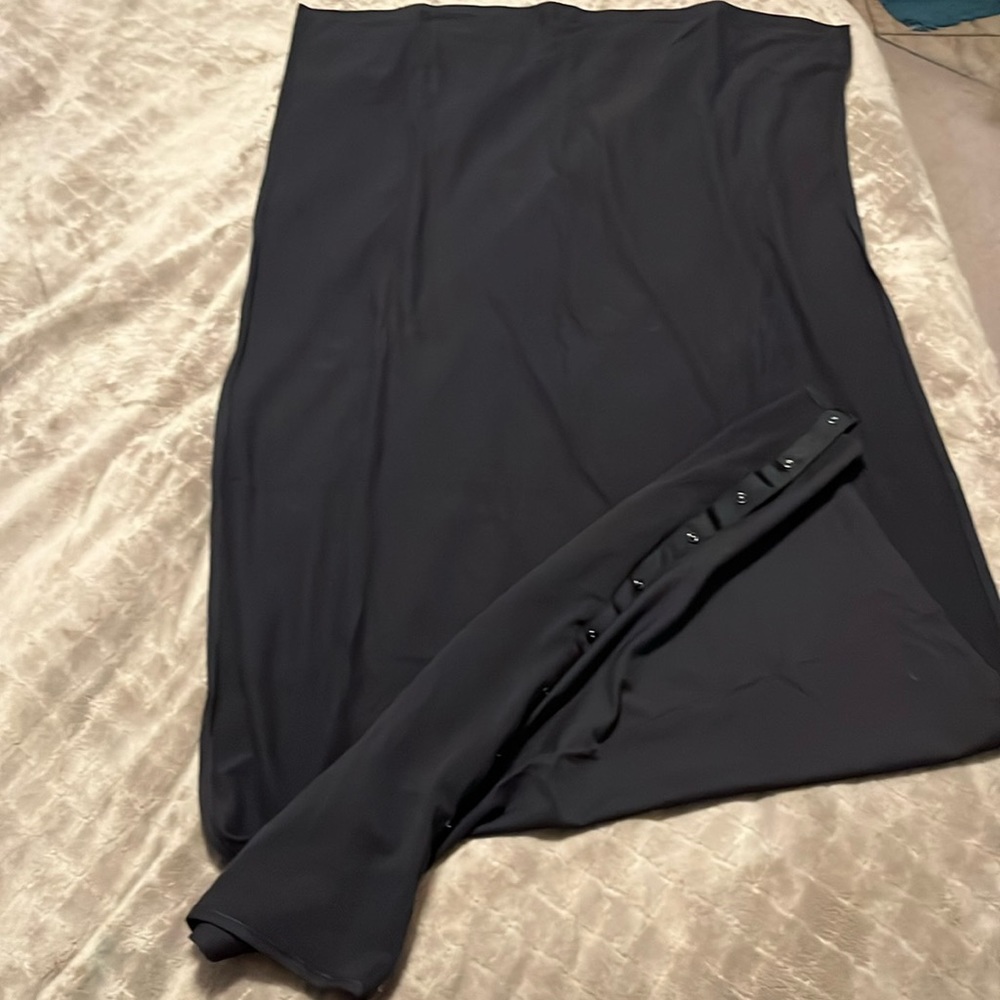 Black Lulu wrap scarf